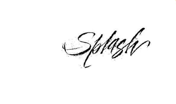 【Splash】灵感来自墨水飞溅的免费英